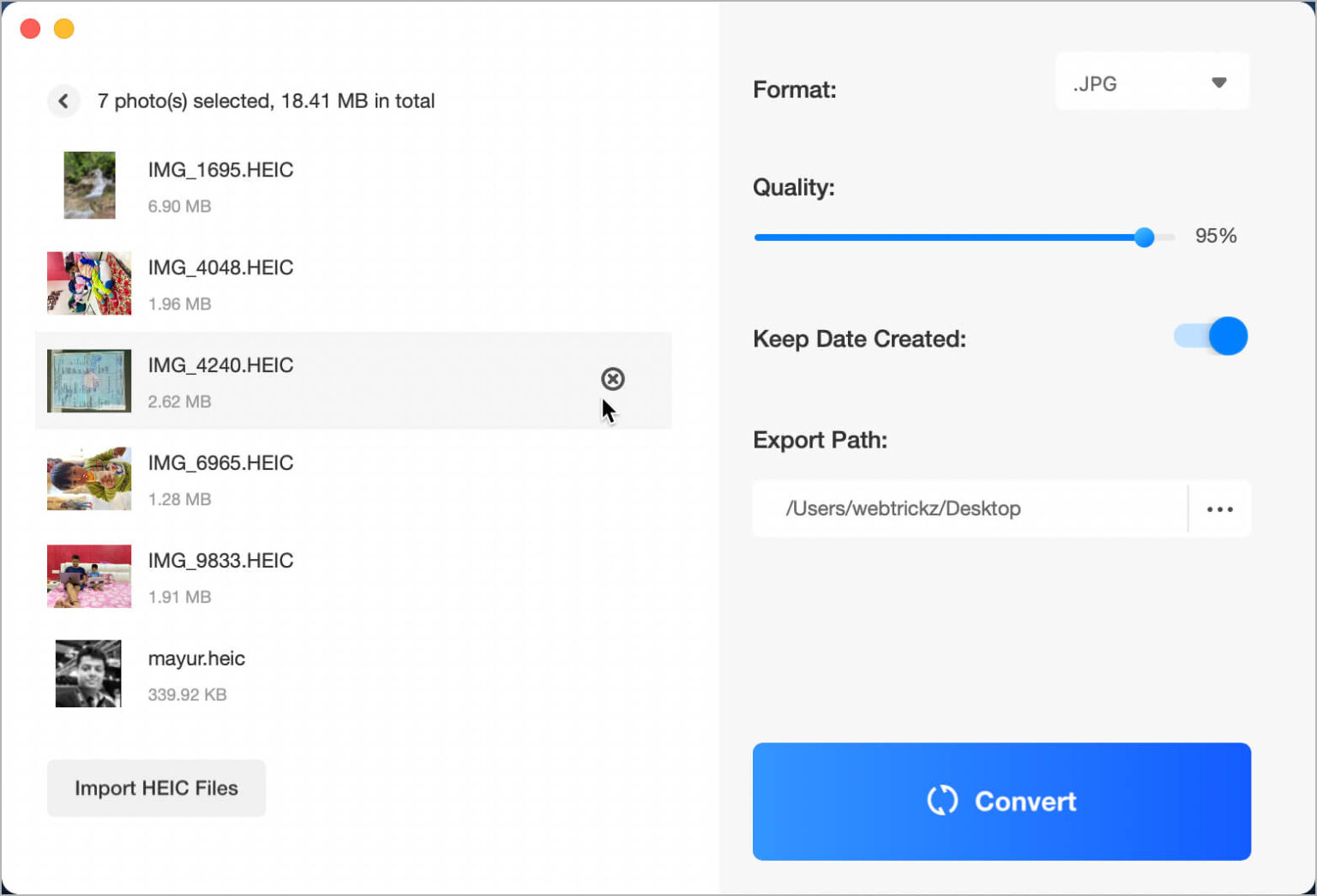 How to Quickly Convert Multiple HEIC Files to JPG on Mac