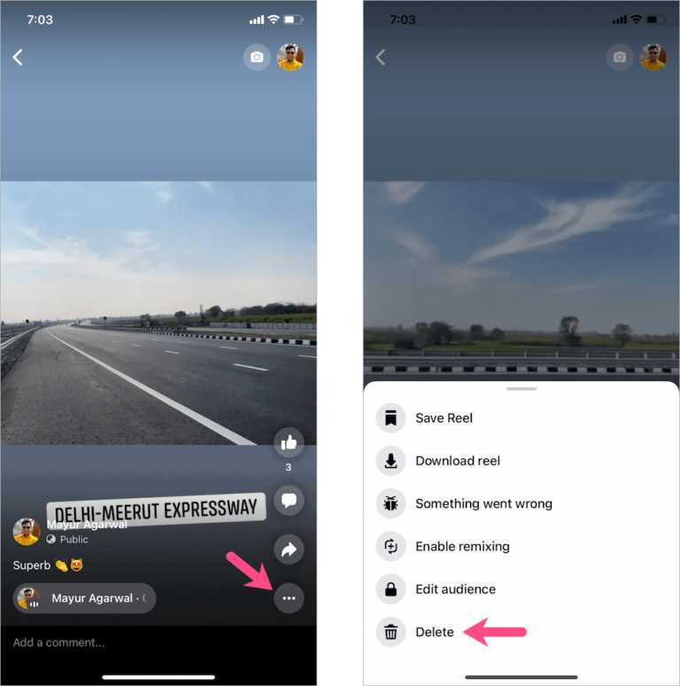 Here's how to Delete Facebook Reels you’ve posted
