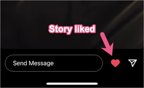 How to react to an Instagram story without DM