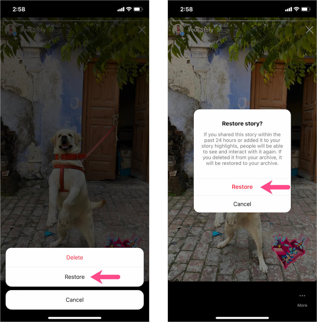How to restore deleted story in instagram 2022 on iphone