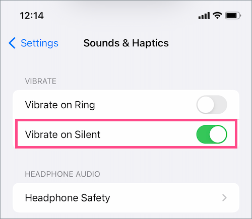 How to Turn Vibrate On or Off in iOS 16 on iPhone