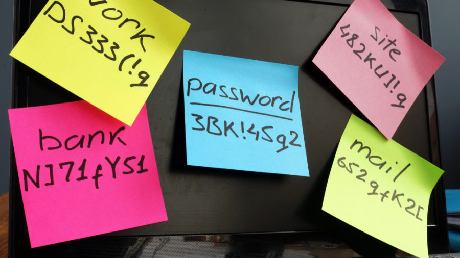 postit passwords