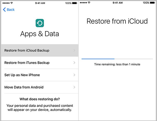 how to Transfer WhatsApp from iPhone to iPhone using iCloud backup