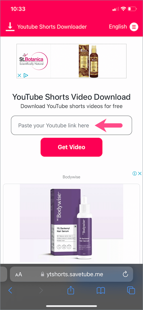 youtube shorts downloader online