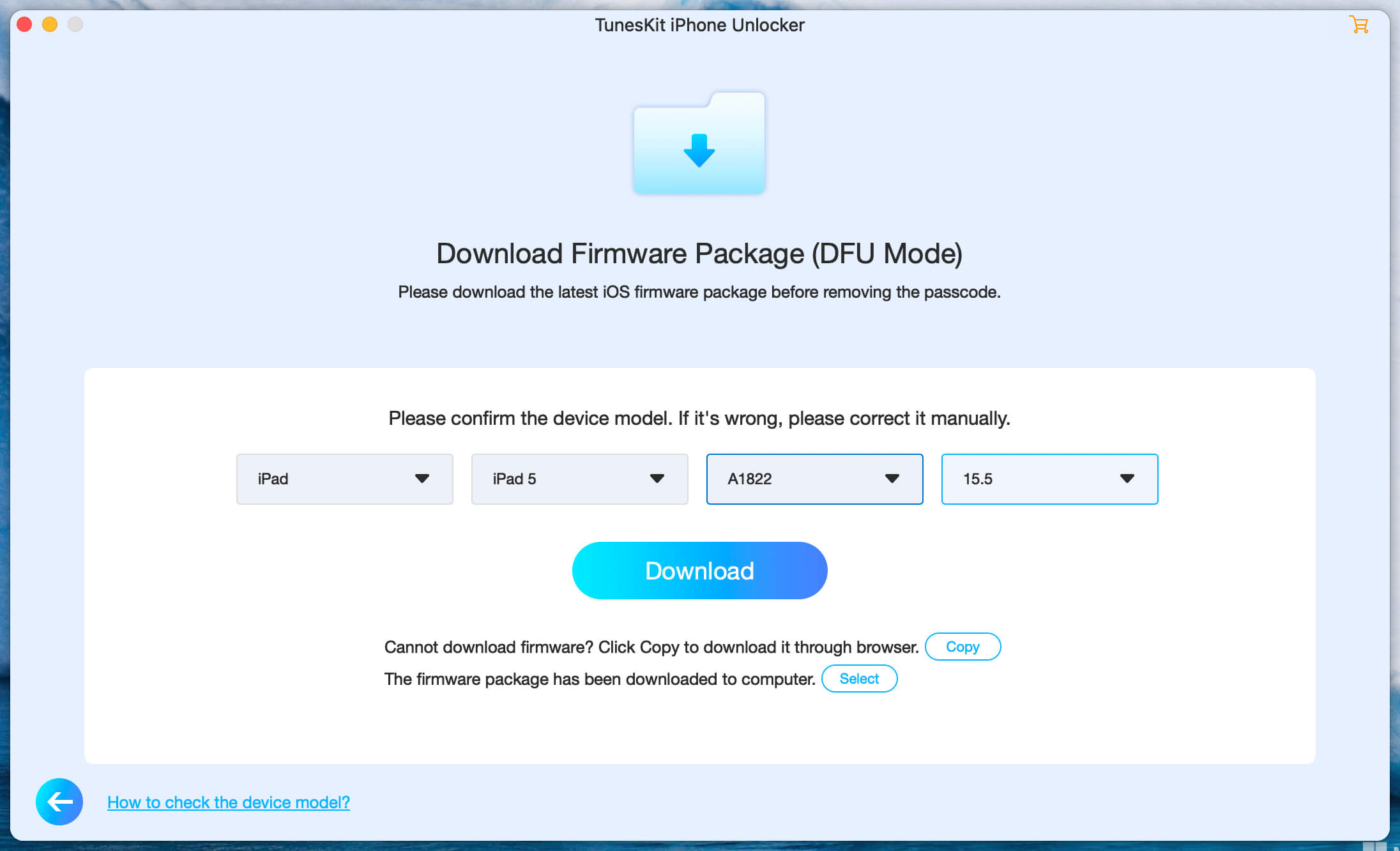 download ios firmware for ipad