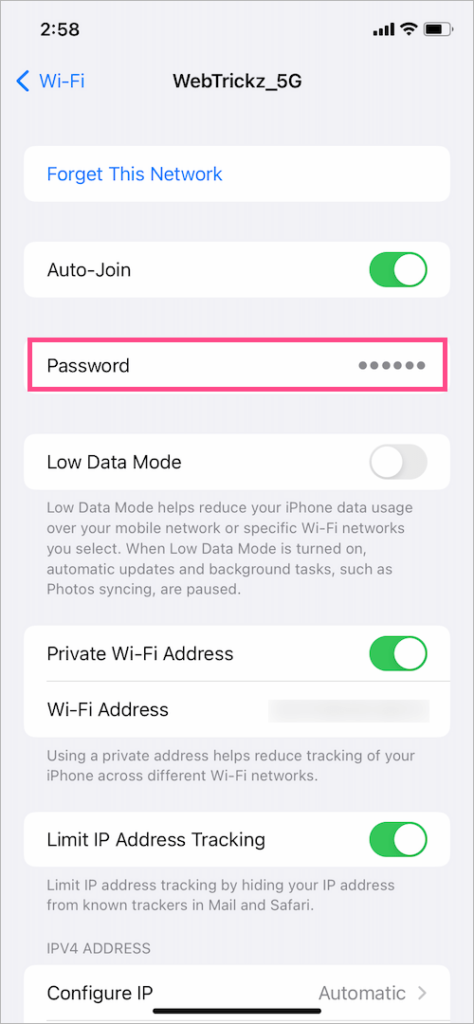 Ios How To See Your Wifi Password On Iphone Without Mac