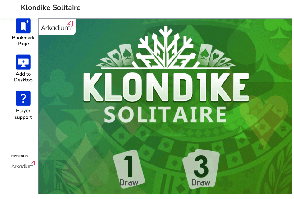 Google Solitaire - Play Google Solitaire On Papa's Games