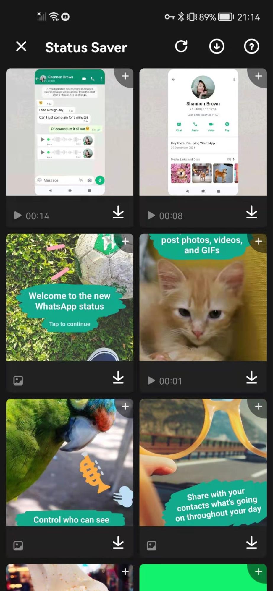 how to save status videos from whatsapp on android