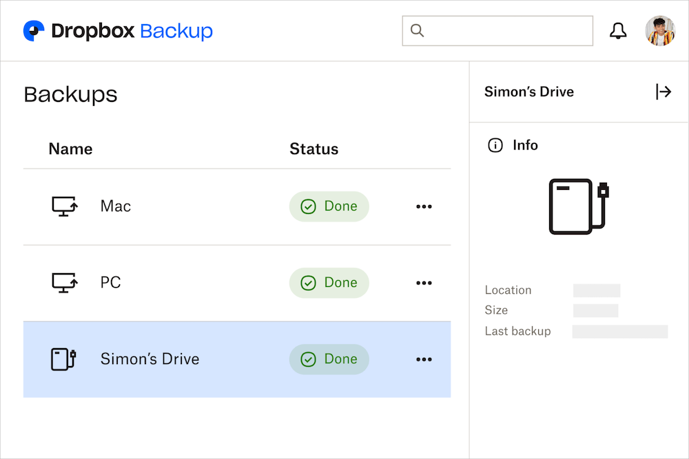 dropbox free cloud backup solution for macs