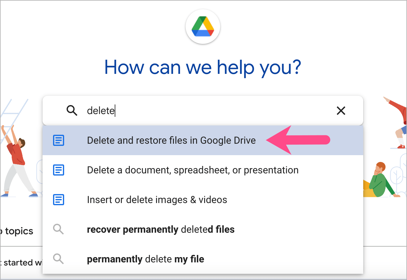 how to restore permanently deleted files from google drive