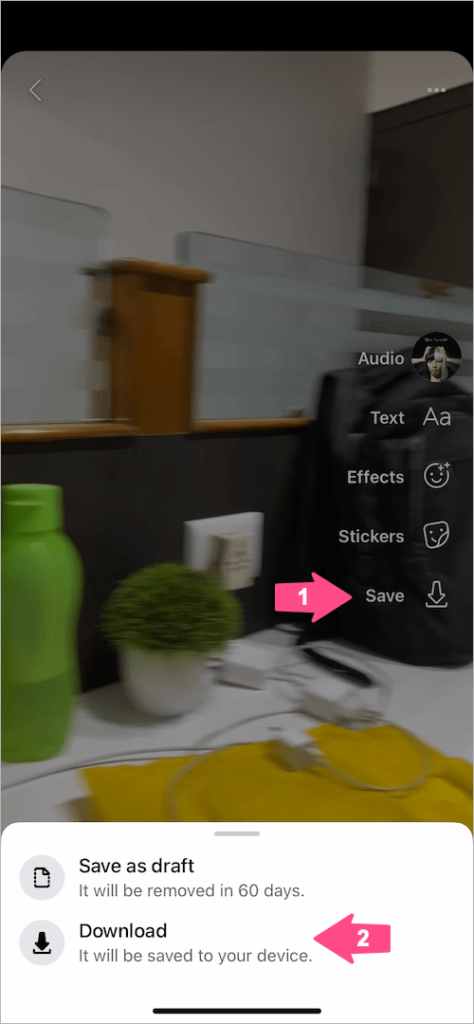 How to Save Instagram Reels With Music Without Posting in 2022