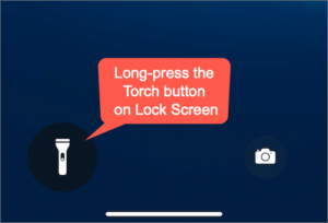 How to Turn On or Off the Flashlight on iPhone 14 and 14 Pro