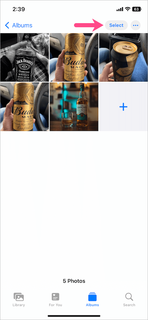 How To Add Photos To Hidden Album On Iphone 6