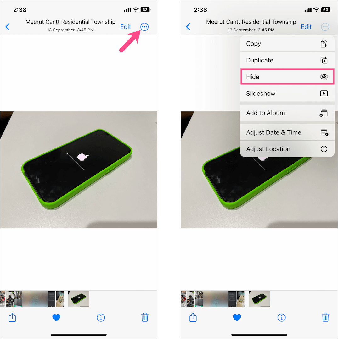 IOS 16 How To Add Photos To Hidden Album On IPhone