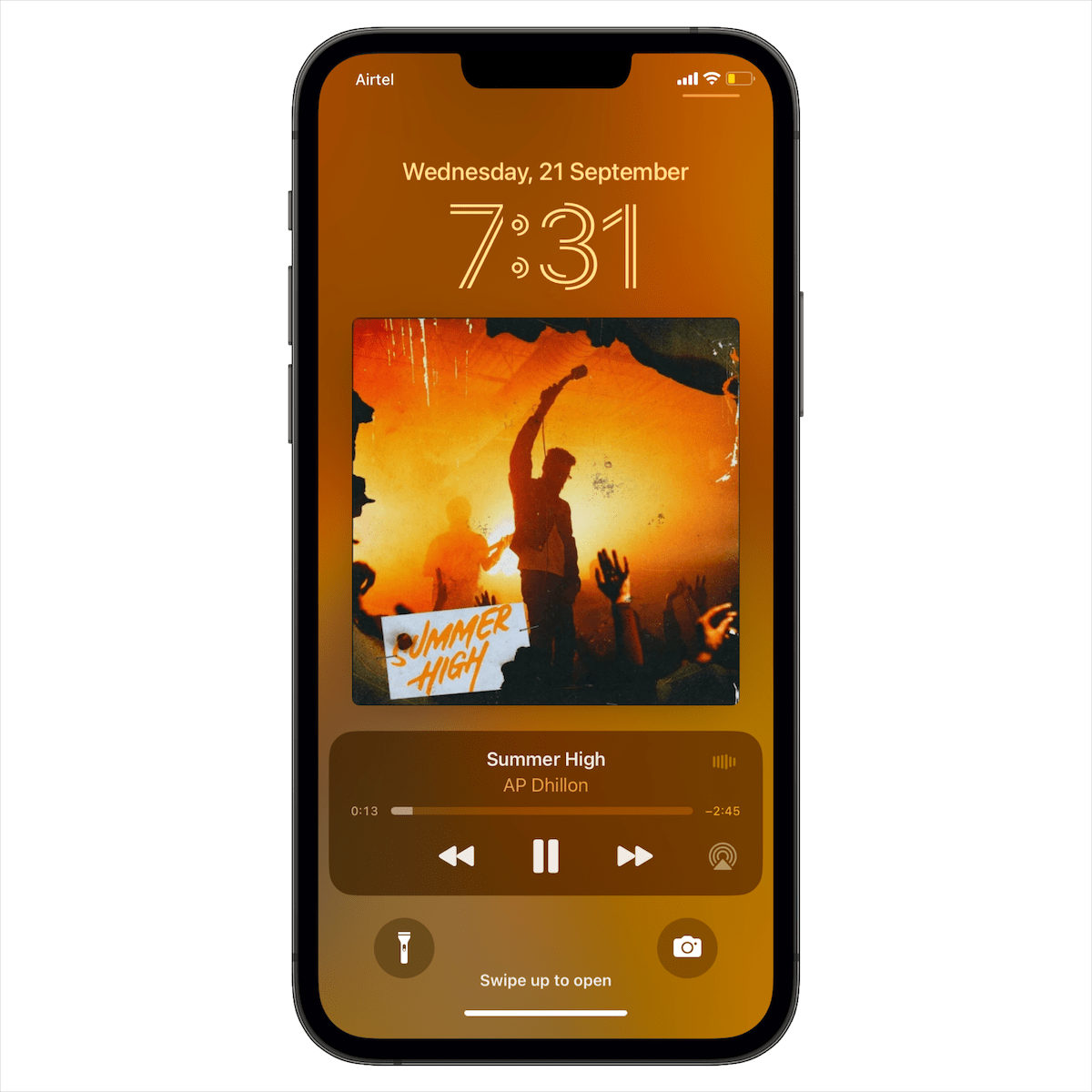 how to make spotify big on ios 16