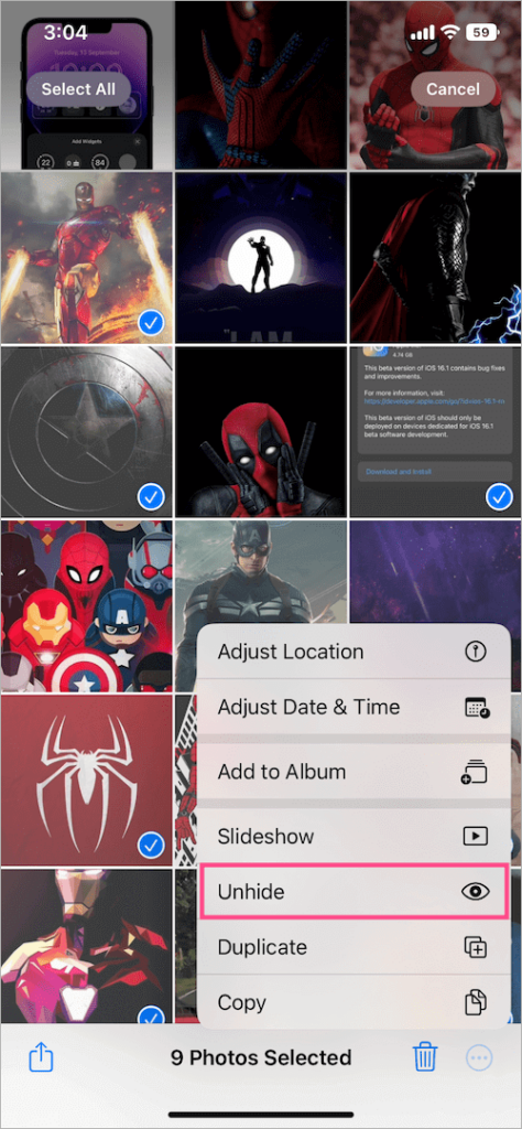 ios-16-how-to-add-photos-to-hidden-album-on-iphone