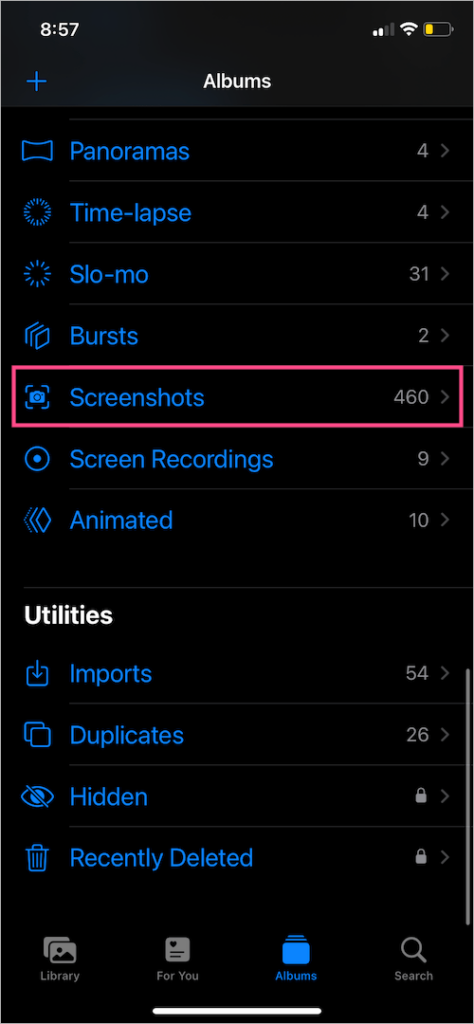 iPhone 14でスクリーンショットを撮る方法