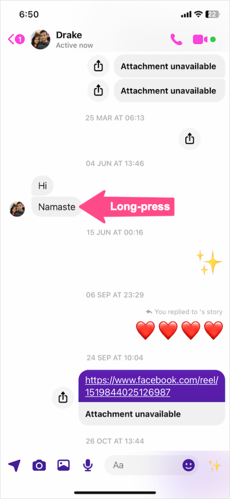 how-to-pin-a-message-in-messenger-on-iphone-android