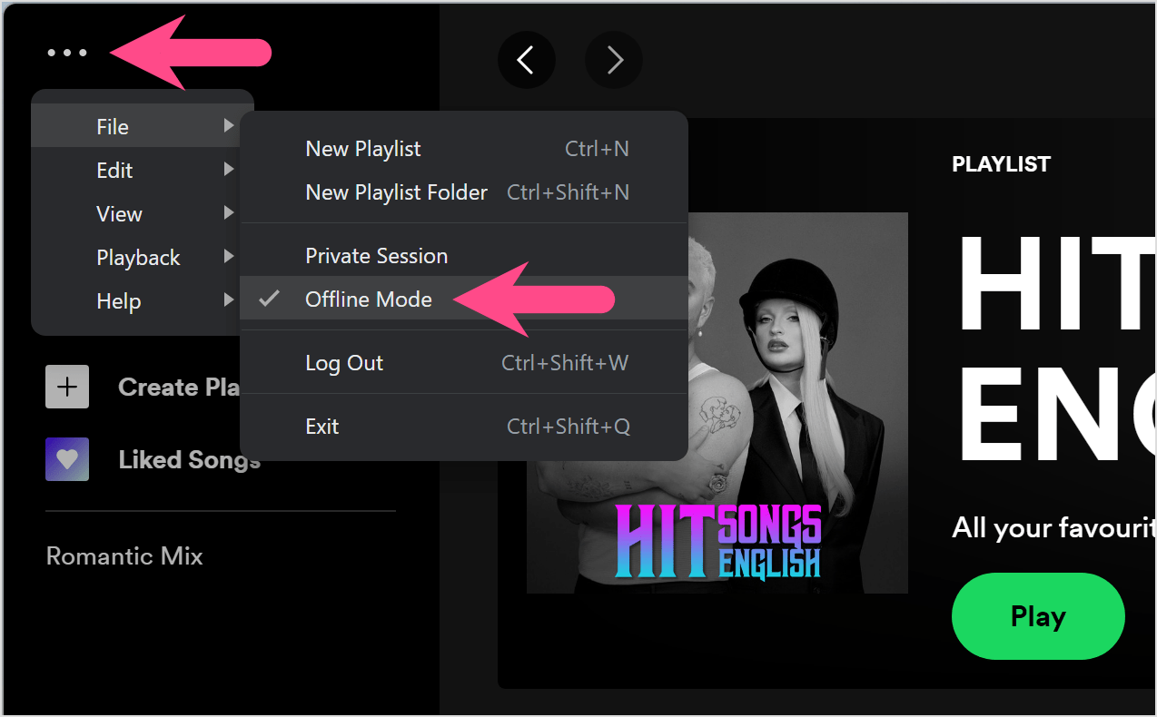 How To Turn Off Offline Mode On Spotify App 2024 