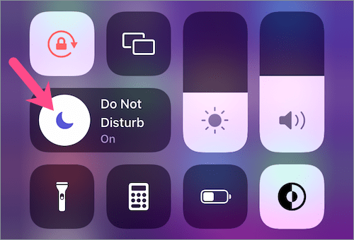 how to switch off do not disturb mode on iphone 14