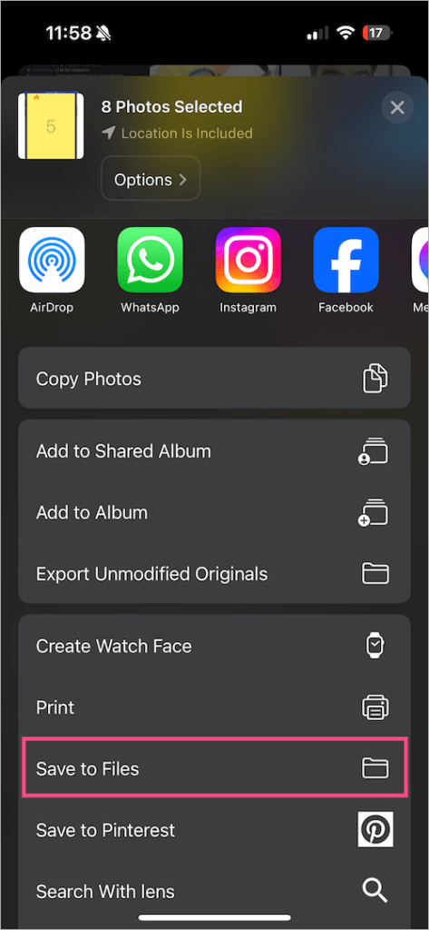 iphone camera zip file download