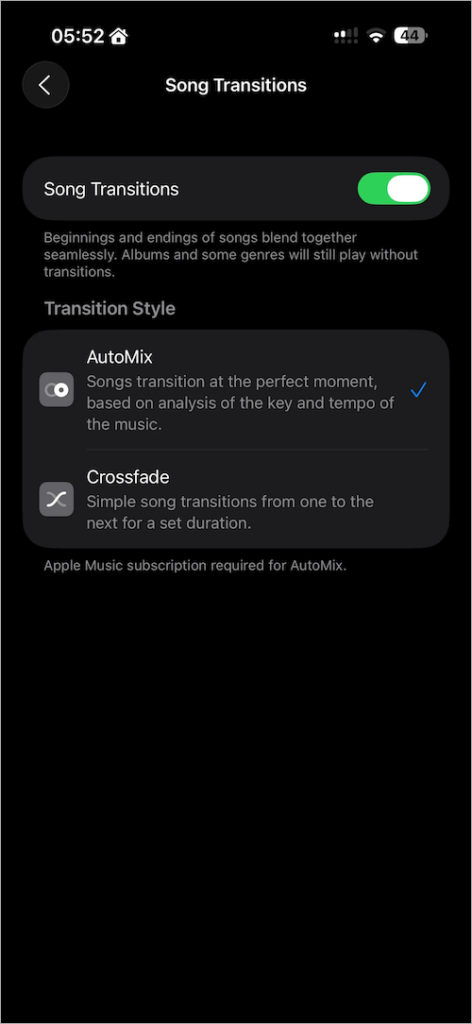 Auto Mix Button iOS 26: How to Get AutoMix in Apple Music on iPhone