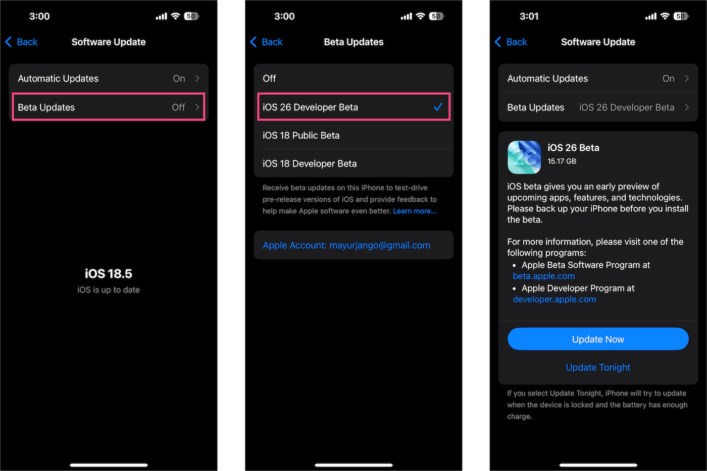 how to install ios 26 beta on your iphone