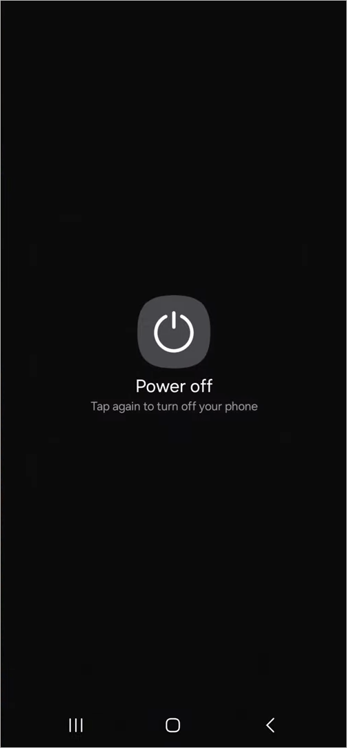 how to power off your galaxy a36