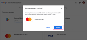 How to Remove Your Credit Card from Google Play