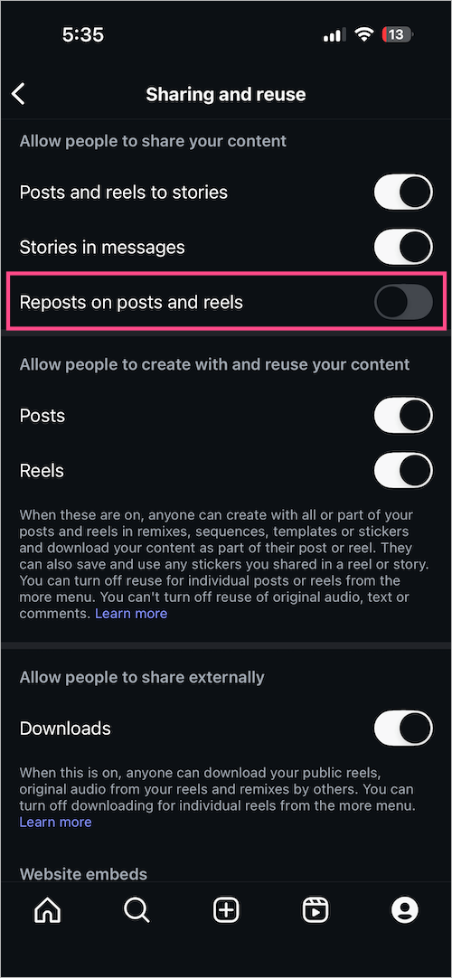 how-to-turn-off-or-disable-reposting-on-instagram