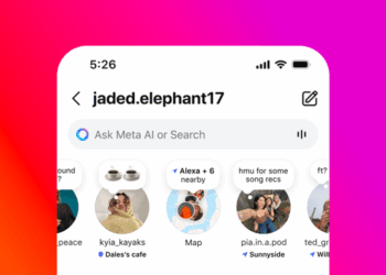 Instagram map on iphone