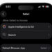 how to open safari preferences on iphone