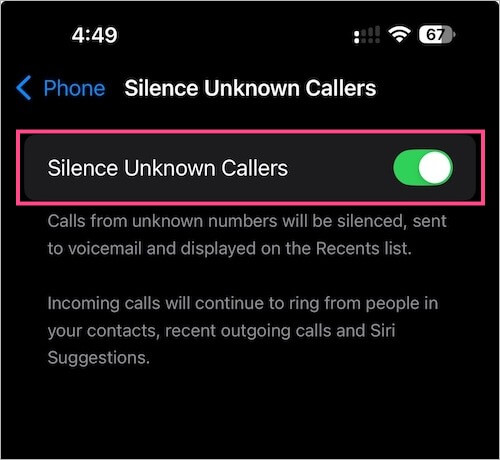 iOS 26/iOS 18 How to Silence Unknown Calls on iPhone (2025)