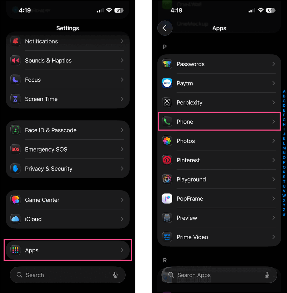 turn off call blocking iphone 14
