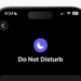 where is do not disturb on iPhone