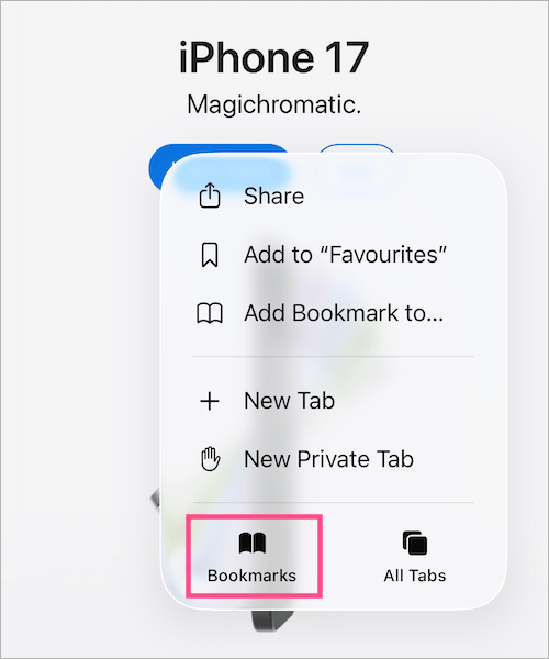 how to find your safari history on iphone
