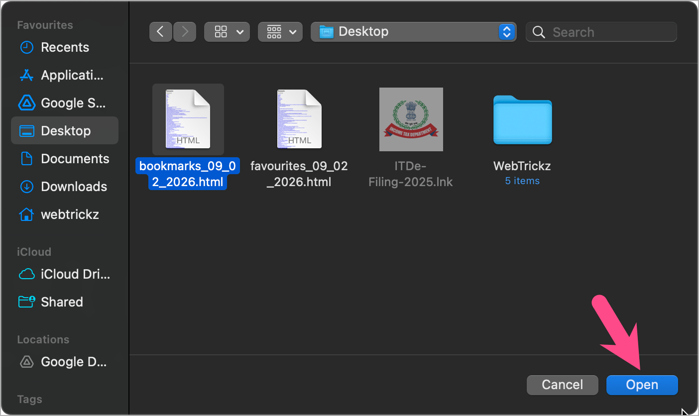 how to import favorites to microsoft edge from another computer