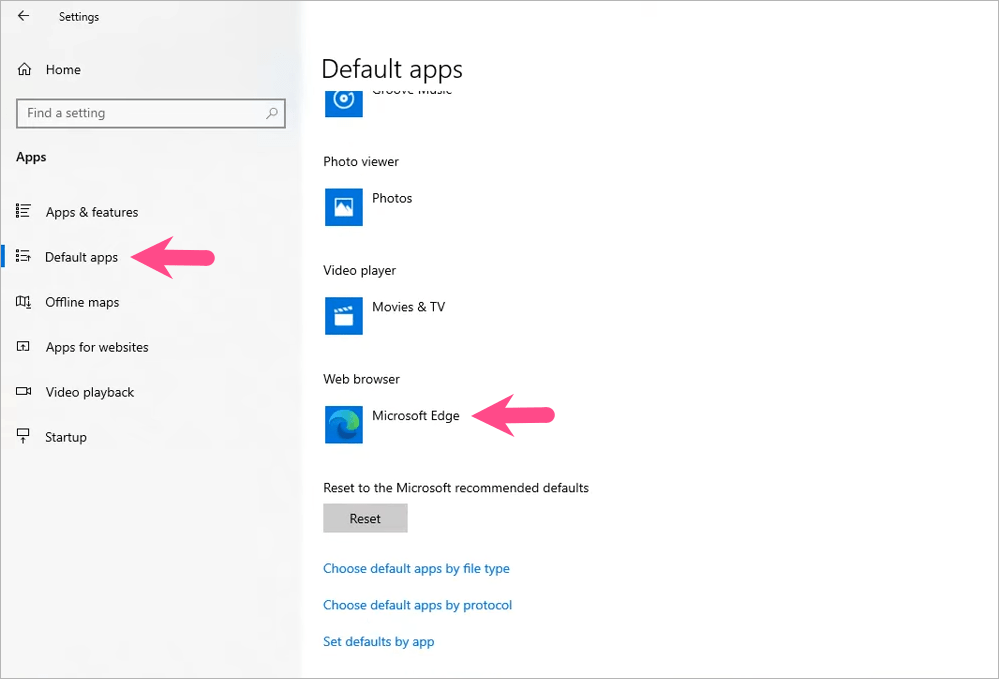 how to set google chrome as your default browser on windows 10