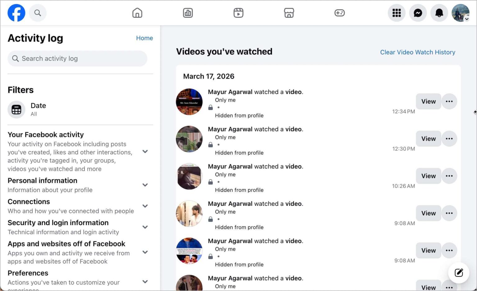 How to See Recently Watched Reels on Facebook (2026 Guide)