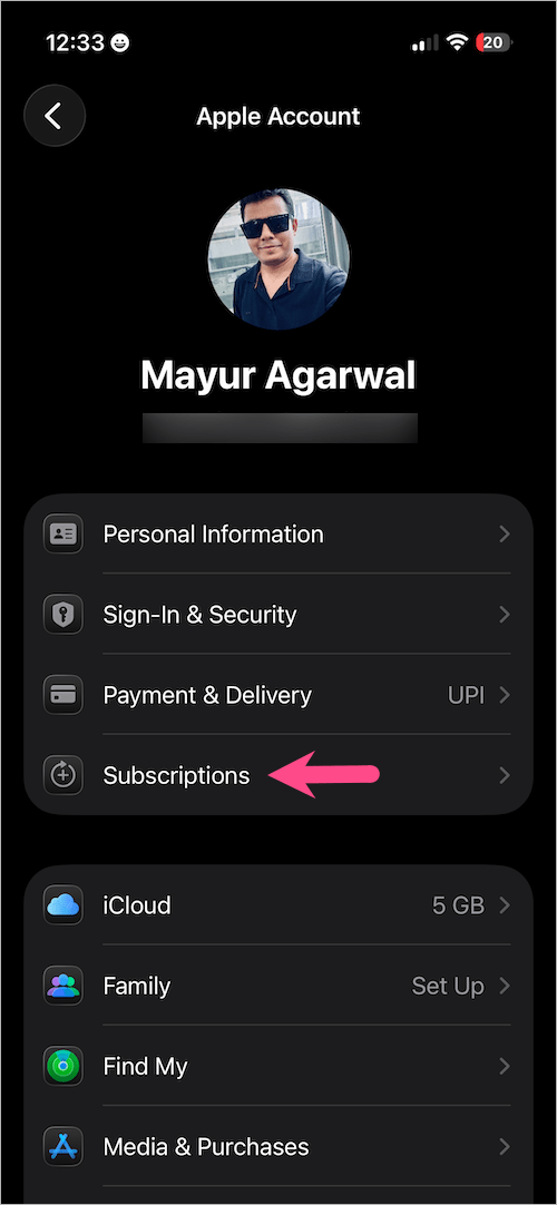 how to cancel gemini subscription on App Store