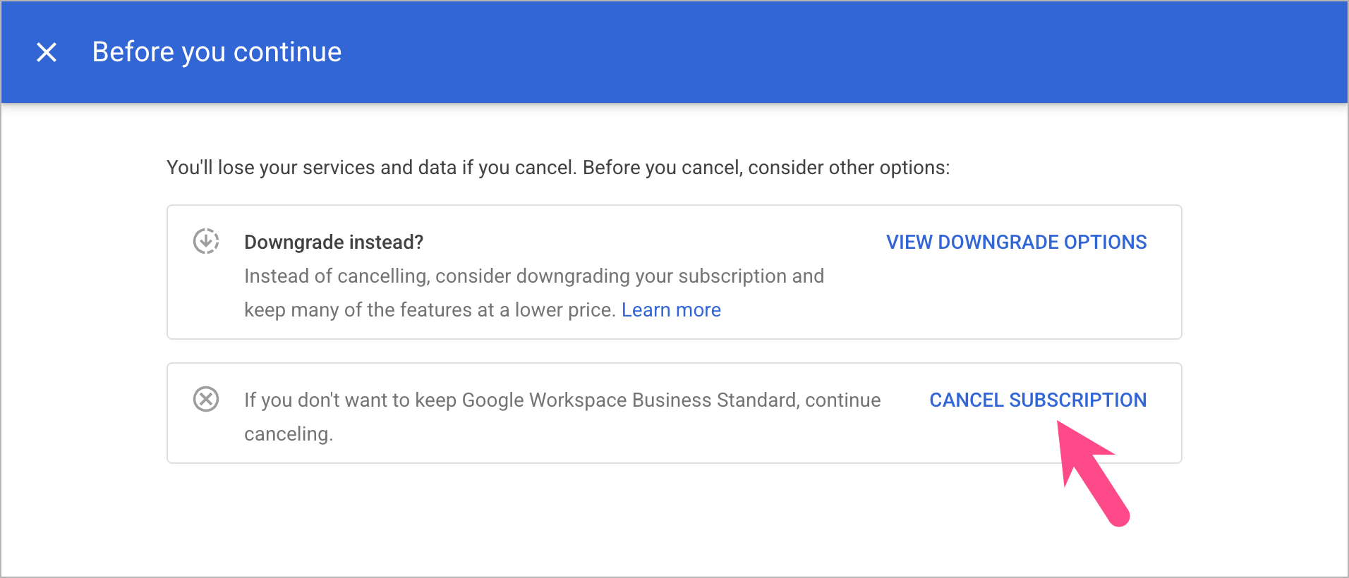 how to cancel gemini subscription free trial