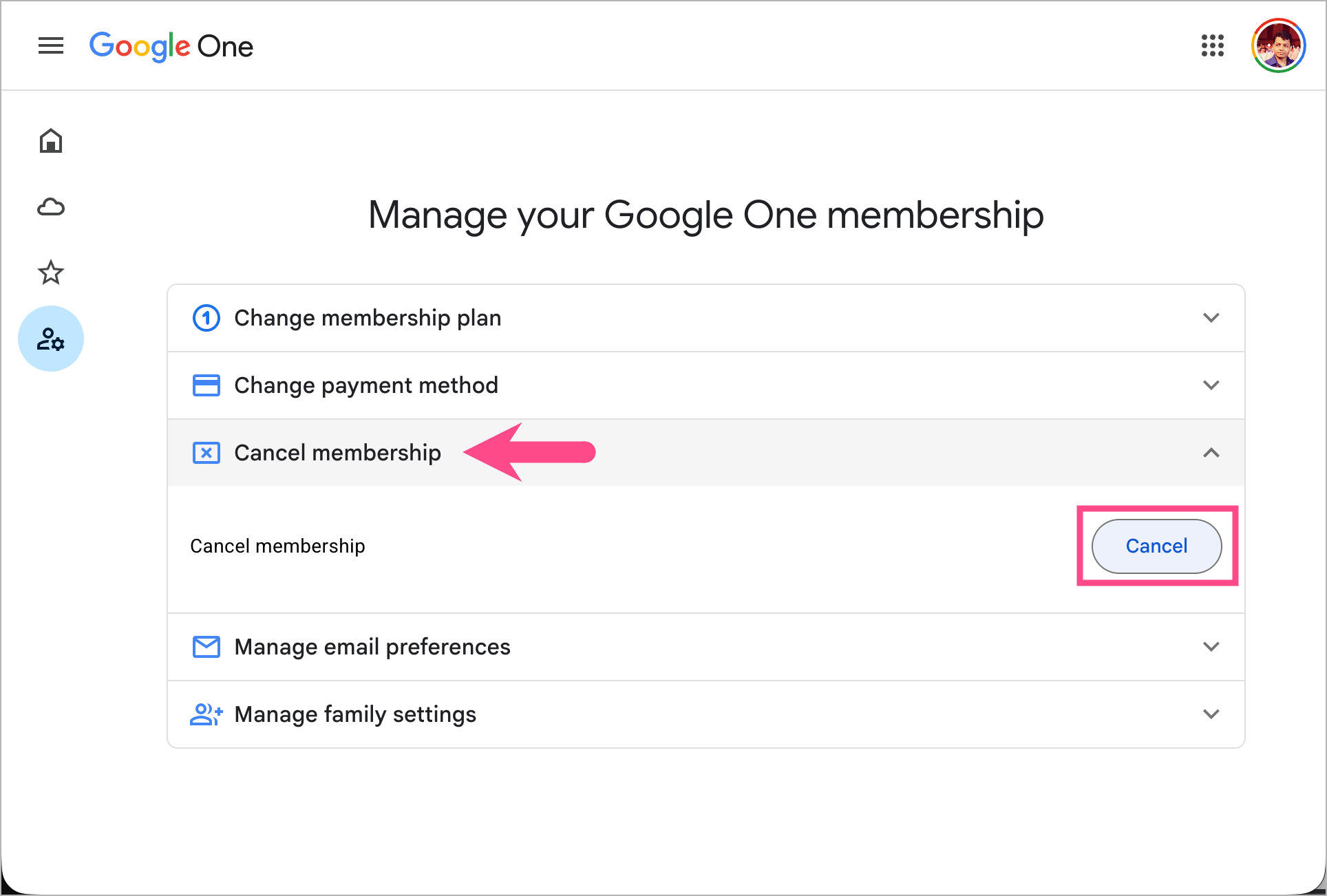 how to cancel gemini subscription