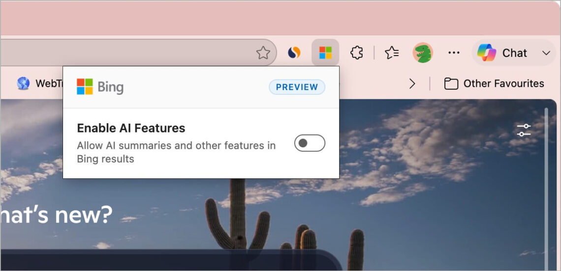 How to Turn Off Copilot Search in Bing on Edge & Chrome