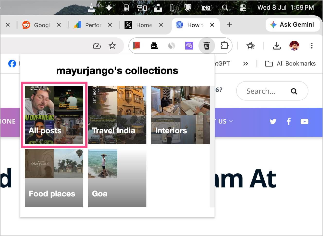 how to delete all your saved posts on instagram at once on computer