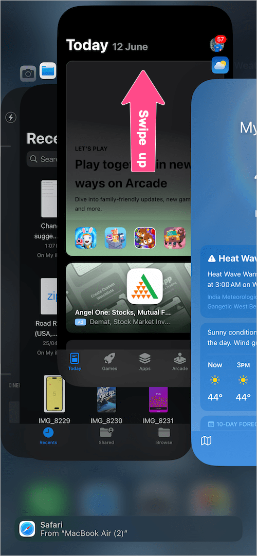 Force close an app on iPhone 18 Pro
