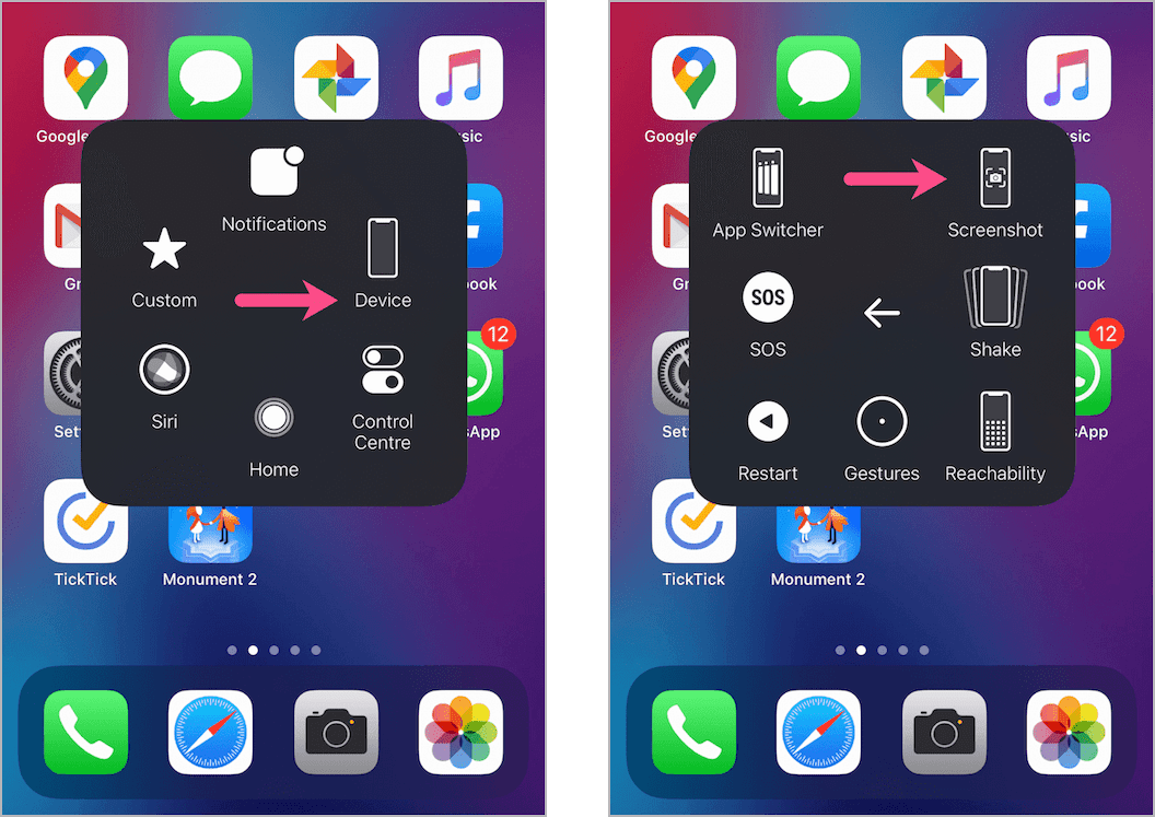 take screenshot on iphone 18 pro max without home button