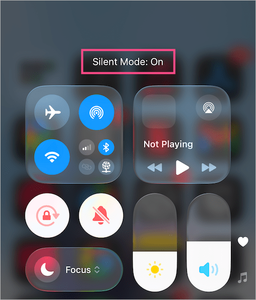 Turn on Silent Mode on iPhone 18 Pro